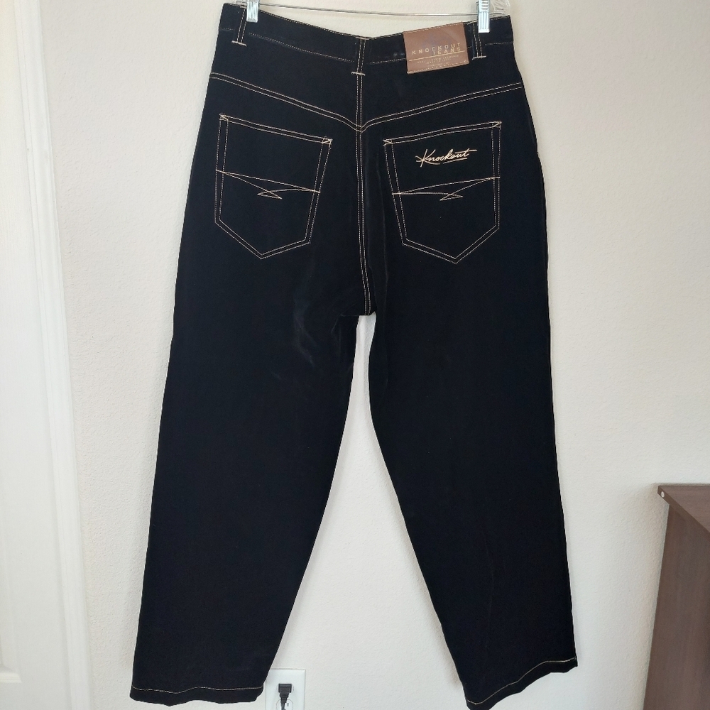 Vintage Velvet Knock Out Jeans Size 38‎